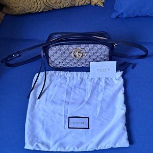 Gucci Original GG Canvas Marmont Crossbody Small